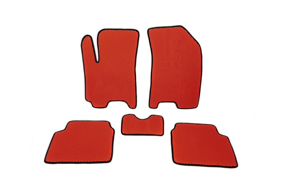 Chevrolet Aveo T250 2005-2011 Tappetini EVA (rossi) Image