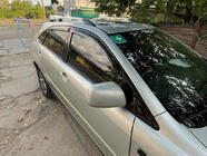 Lexus RX 2003-2009 Barre portatutto Cromate turche Piedini in plastica foto 2