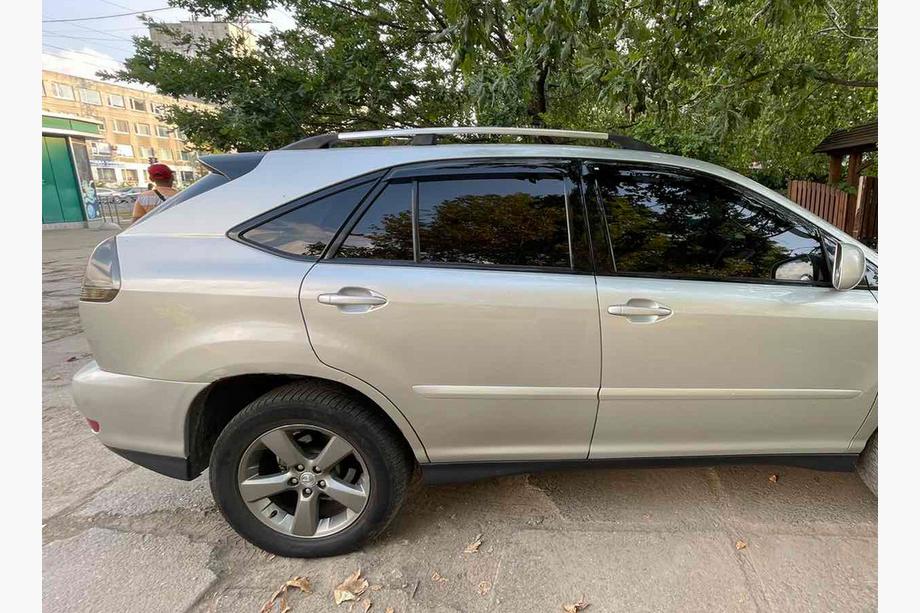 Lexus RX 2003-2009 Barre portatutto Cromate turche Piedini in plastica Image