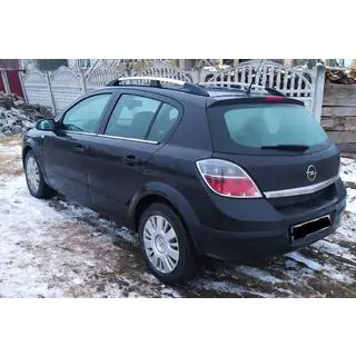 Barre portatutto in alluminio (HB, cromo) Opel Astra H 2004-2013 foto 1