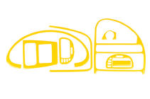 Citroen Saxo 1996-2023 Coperture cruscotto (giallo) foto 1