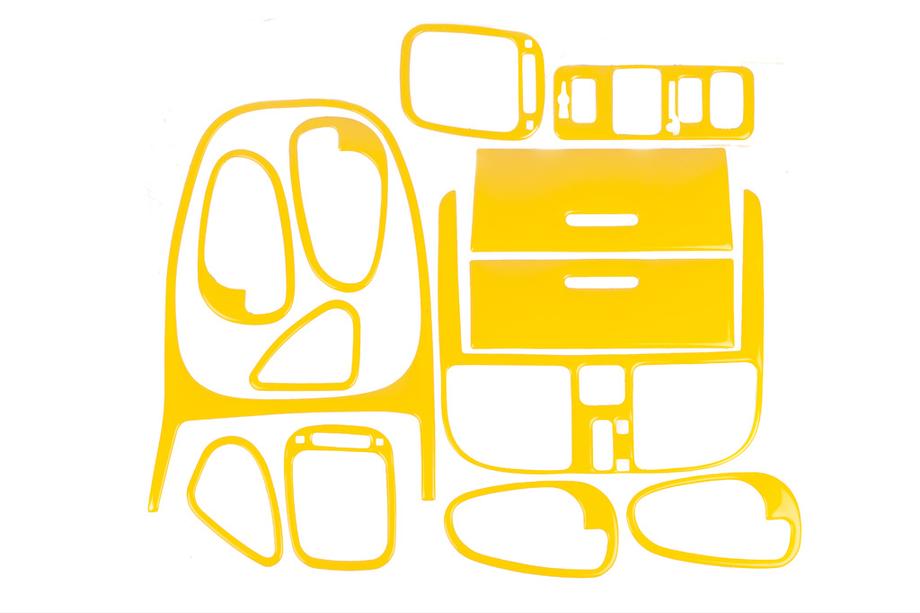 Mitsubishi Carisma 1995-2004 Coperture cruscotto 1999-2003 (giallo) Image