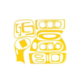 Coperture cruscotto 1999-2003 (giallo)