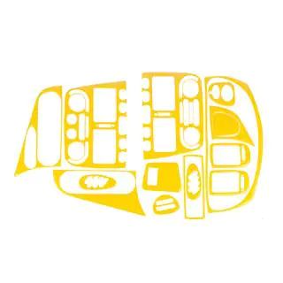 Coperture cruscotto (giallo) Fiat Palio 1996-2011