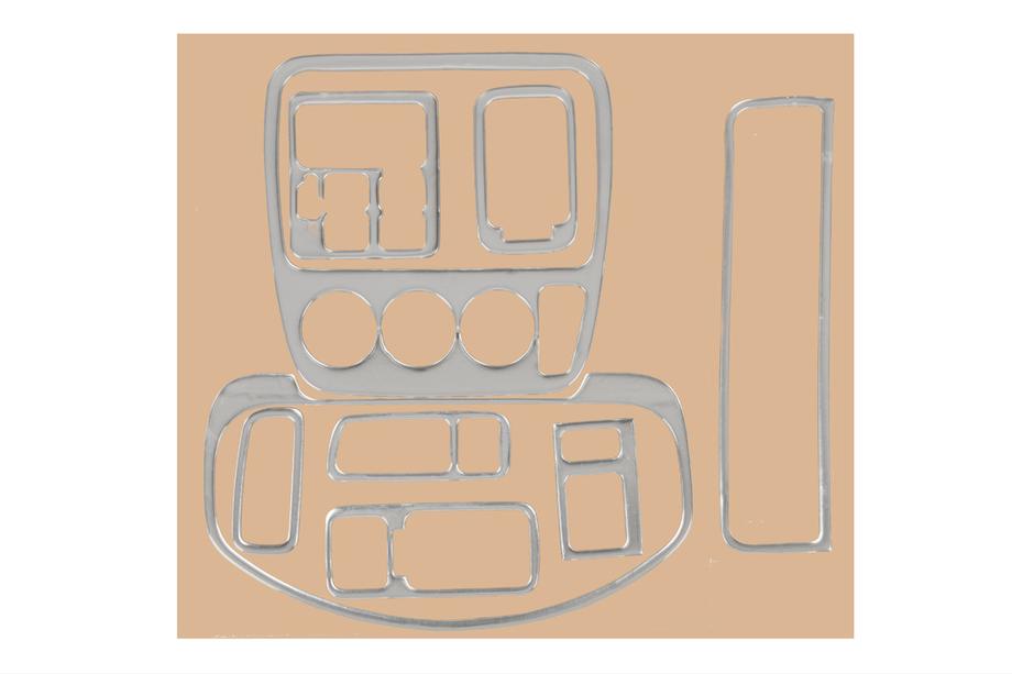 Honda CRV 1996-2001 Rivestimento cruscotto (alluminio) Image