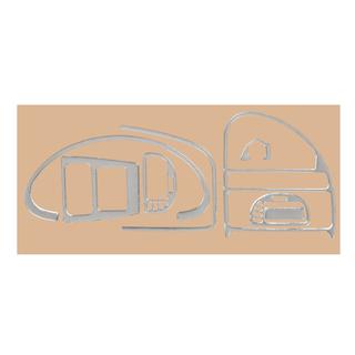 Rivestimento cruscotto (alluminio) Citroen Saxo 1996-2023