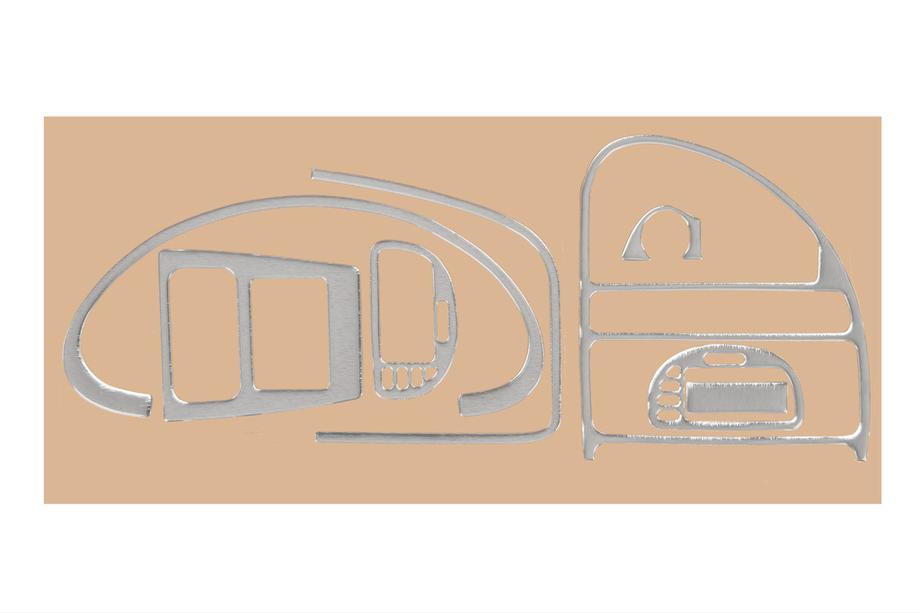 Citroen Saxo 1996-2023 Rivestimento cruscotto (alluminio) Image
