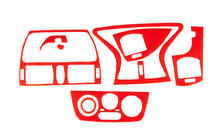 Fiat Marea 1996-2007 Coperture cruscotto (rosso) foto 1