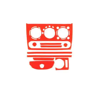 Coperture cruscotto (rosso)