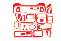 Honda Civic 1995-2001 Coperture cruscotto (rosso) foto 1