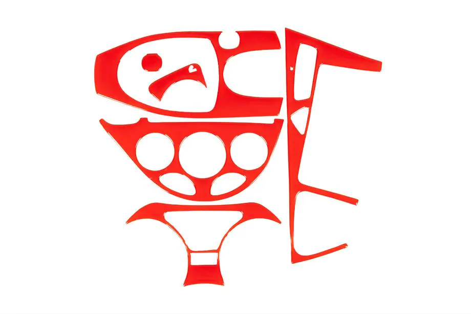 Ford Focus I 1998-2005 Coperture cruscotto (rosso) Image