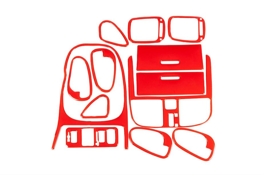 Mitsubishi Carisma 1995-2004 Rivestimento cruscotto 1999-2003 (colore rosso) Image