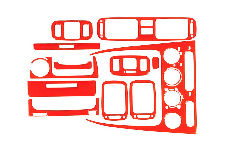 Toyota Corolla 1998-2002 Coperture cruscotto 1998-2000 (colore rosso) Image