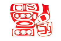 Renault Megane I 1996-2004 Rivestimento cruscotto 1999-2003 (colore rosso) foto 1