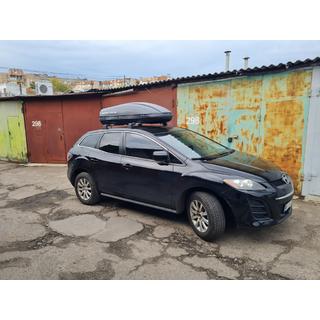 Barre portatutto per punti fissi con chiave Wingbar V3 (2 pz) Mazda CX-7 2006-2012 foto 2