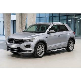 Pedane laterali Allmond Grey (2 pz, alluminio) Volkswagen T-Roc 2017-2025 foto 1