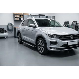 Pedane Laterali Fullmond (2 pz, Alluminio) Volkswagen T-Roc 2017-2025 foto 1