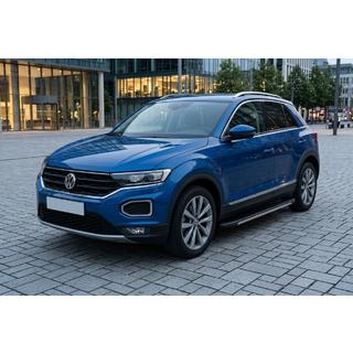 Pedane Laterali Bosphore Grey (2 pz, Alluminio) Volkswagen T-Roc 2017-2025 foto 1