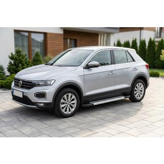 Pedane Laterali Vision New Grey (2 pz, Alluminio) Volkswagen T-Roc 2017-2025 foto 1