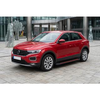 Pedane Laterali Maya Red (2 pz, Alluminio) Volkswagen T-Roc 2017-2025 foto 1