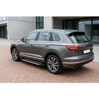 Pedane Laterali RedLine (2 pz, Alluminio) Volkswagen Touareg 2018- foto 1