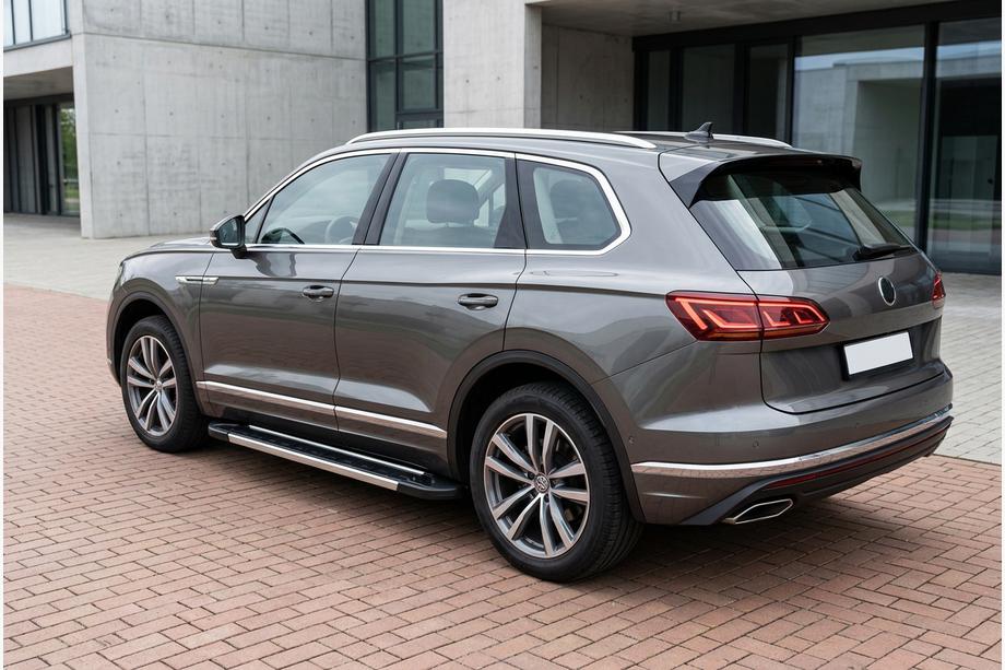 Volkswagen Touareg 2018- Pedane Laterali RedLine (2 pz, Alluminio) Image