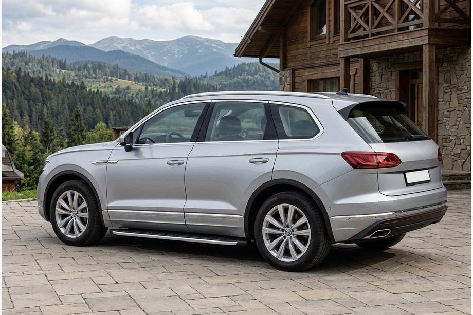 Volkswagen Touareg 2018- Pedane Laterali Fullmond (2 pz, Alluminio) Image