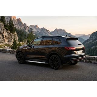 Pedane laterali Allmond Grey (2 pz, alluminio) Volkswagen Touareg 2018- foto 1