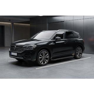 Pedane Laterali Allmond Black (2 pz, Alluminio) Volkswagen Touareg 2018- foto 1