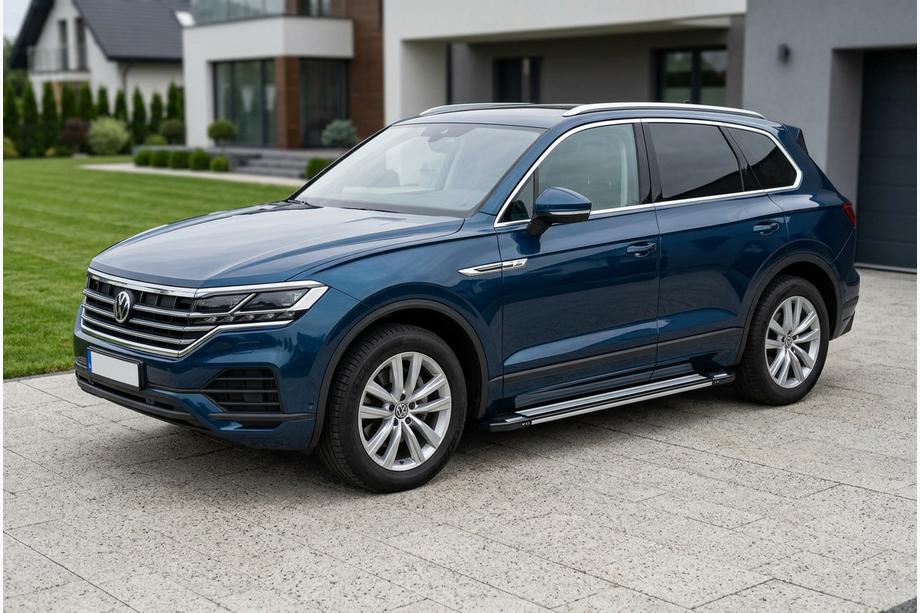 Volkswagen Touareg 2018- Pedane Laterali Rainbow (2 pz, Alluminio) Image