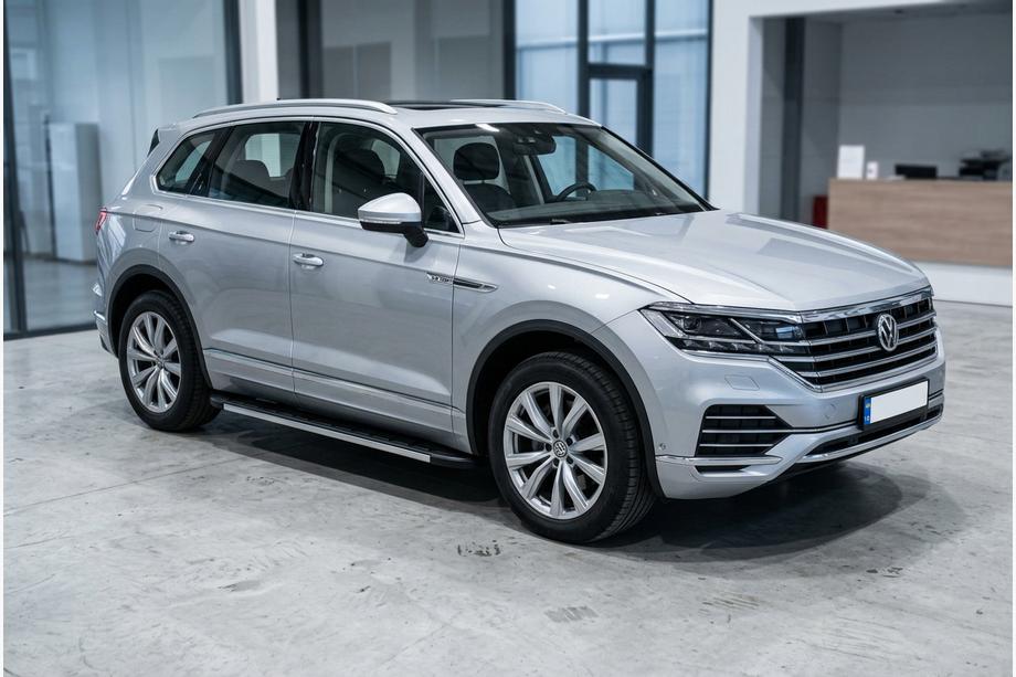 Volkswagen Touareg 2018- Pedane Laterali Duru (2 pz, Alluminio) Image