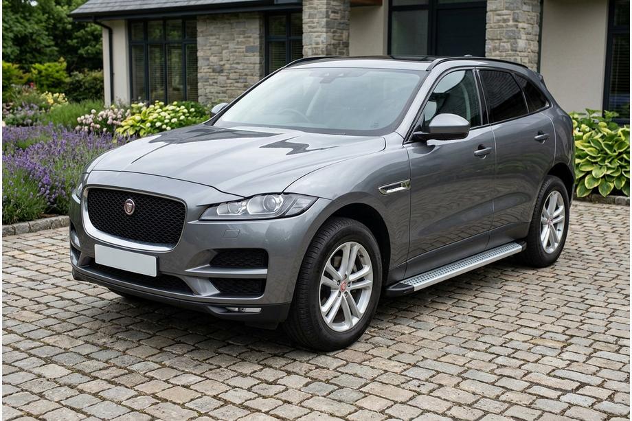 Jaguar F-PACE 2016- Pedane Laterali Maya V2 (2 pz, Alluminio) Foto 1