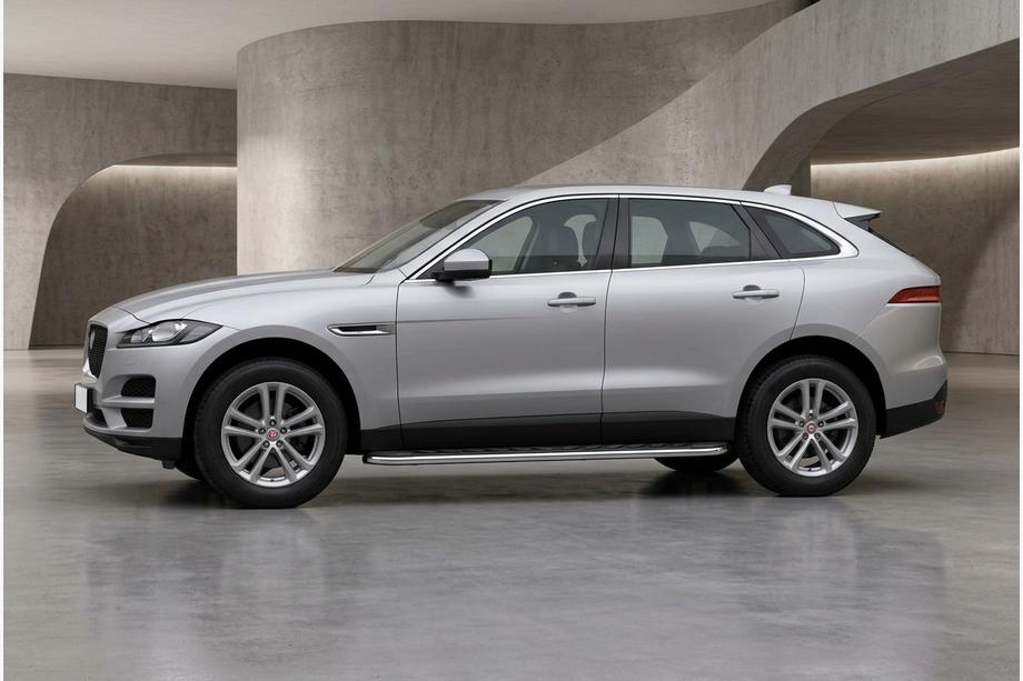 Jaguar F-PACE 2016- Pedane Laterali Maydos V1 (2 pz, Alluminio) Image