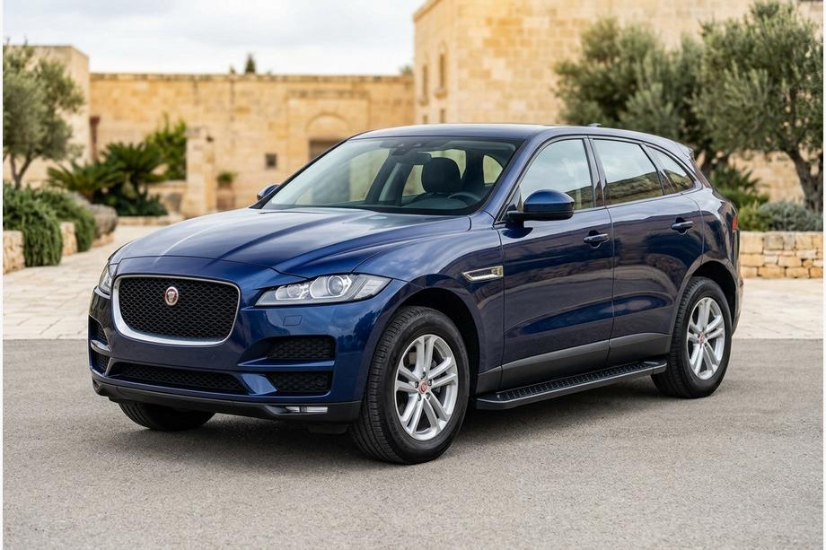 Jaguar F-PACE 2016- Pedane Laterali Allmond Black (2 pz, Alluminio) Image