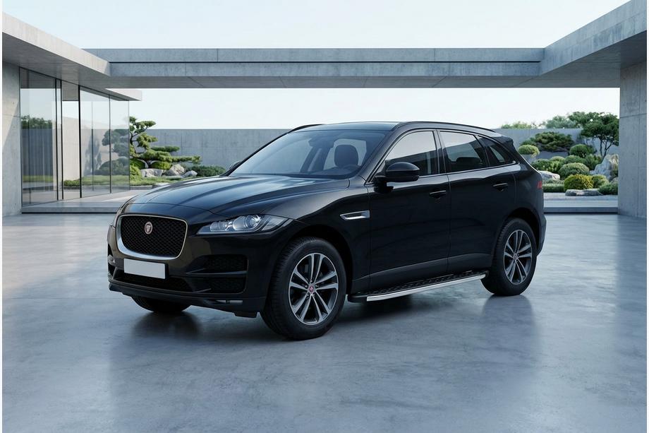 Jaguar F-PACE 2016- Pedane Laterali BlackLine (2 pz, Alluminio) Image