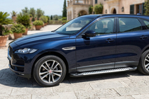 Jaguar F-PACE 2016- Pedane Laterali Line (2 pz, Alluminio) foto 1