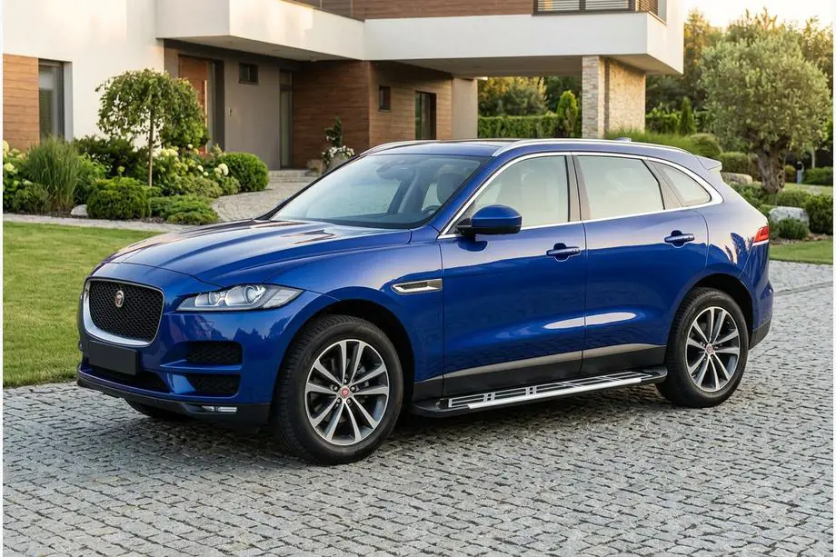 Jaguar F-PACE 2016- Pedane Laterali Sunrise (2 pz, Alluminio) Image