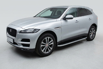 Jaguar F-PACE 2016- Pedane Laterali Tayga Grey (2 pz, Alluminio) foto 1