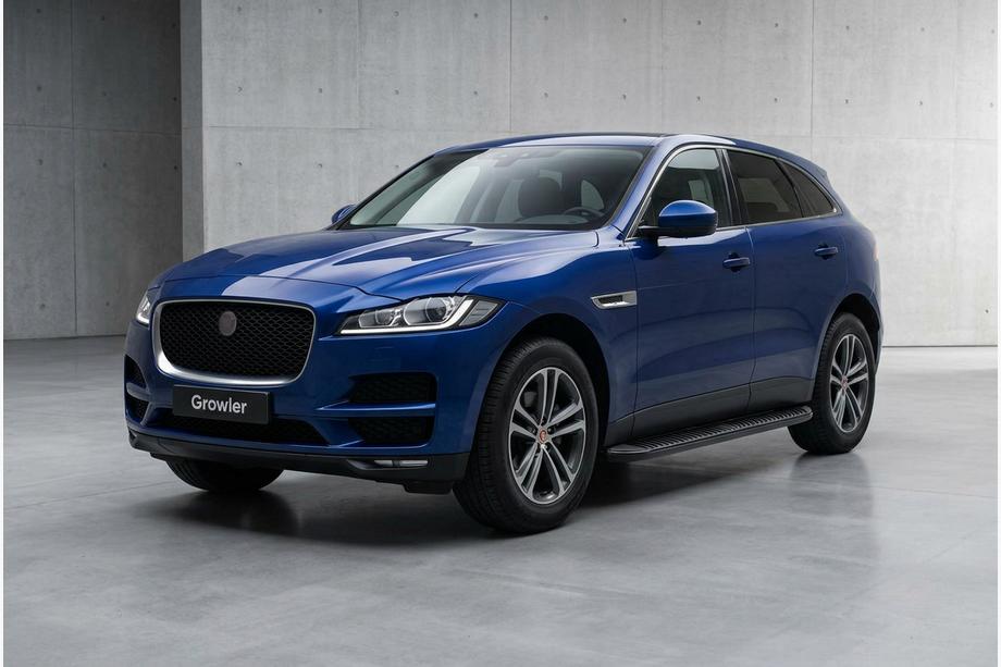 Jaguar F-PACE 2016- Pedane Laterali Tayga Black (2 pz, Alluminio) Image