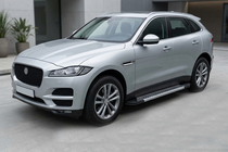 Jaguar F-PACE 2016- Pedane Laterali Vision New Grey (2 pz, Alluminio) foto 1