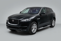 Jaguar F-PACE 2016- Pedane Laterali Tayga V2 (2 pz, Alluminio) foto 1