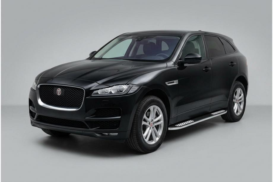 Jaguar F-PACE 2016- Pedane Laterali Tayga V2 (2 pz, Alluminio) Image