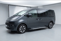Hyundai Staria 2021- Pedane laterali Allmond Grey (2 pz, alluminio) foto 1