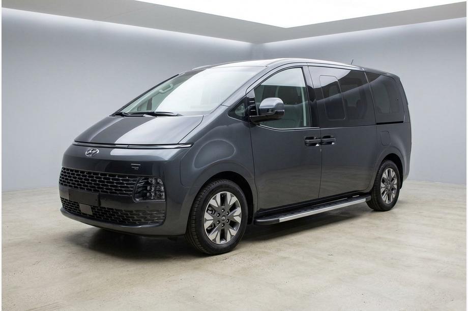 Hyundai Staria 2021- Pedane Laterali Duru (2 pz, Alluminio) Image