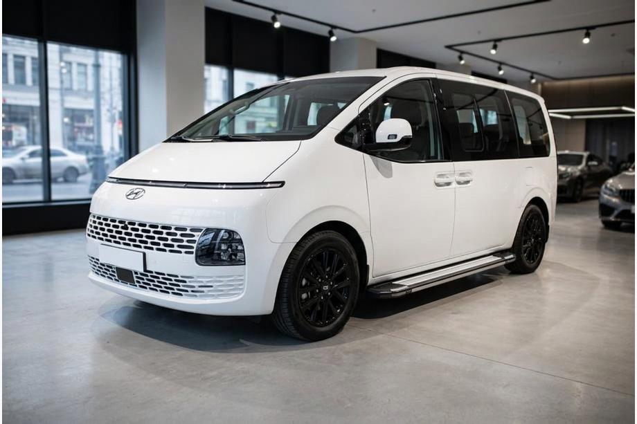 Hyundai Staria 2021- Pedane Laterali Rainbow (2 pz, Alluminio) Image