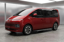Hyundai Staria 2021- Pedane laterali Bosphorus Grey (2 pz, alluminio) foto 1