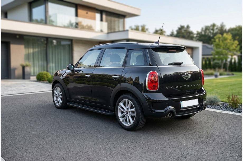 Mini Countryman R60 2010-2017 Pedane Laterali Allmond Black (2 pz, Alluminio) Foto 1
