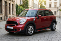 Mini Countryman R60 2010-2017 Pedane Laterali Maya Red (2 pz, Alluminio) foto 1