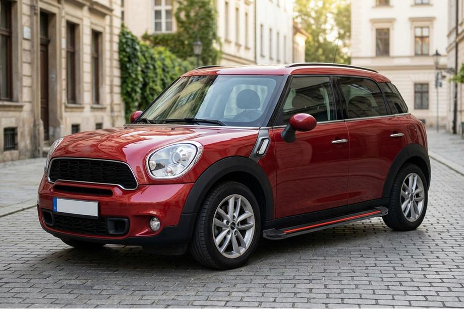 Mini Countryman R60 2010-2017 Pedane Laterali Maya Red (2 pz, Alluminio) Image