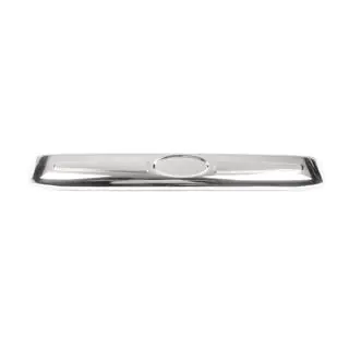 Modanatura cromata sopra la targa (acciaio inox) foto 3